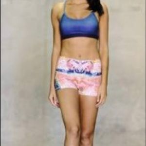 Water Lilly Flirt Shorts - yoga shorts